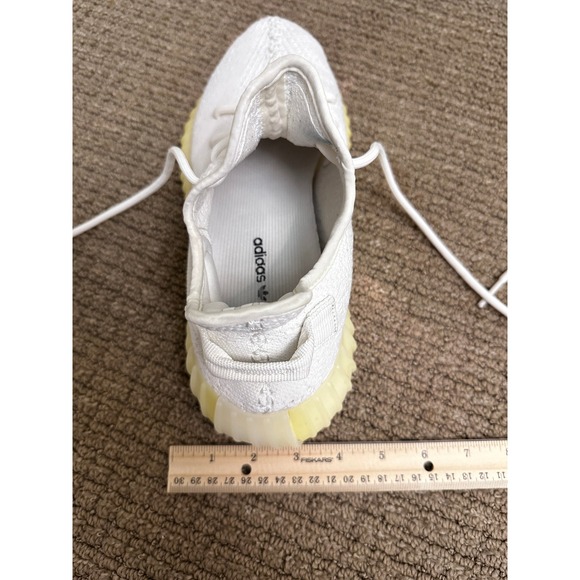 Adidas Yeezy Boost 350 V2 Cream Triple White Mens Sneakers Shoes Size US 9.5 - Picture 15 of 15